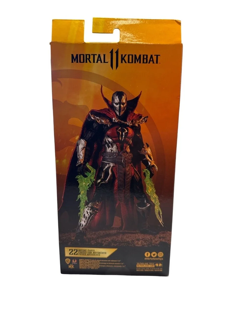 McFarlane Toys Mortal Kombat 11 Spawn Action Figure New In Box Sealed